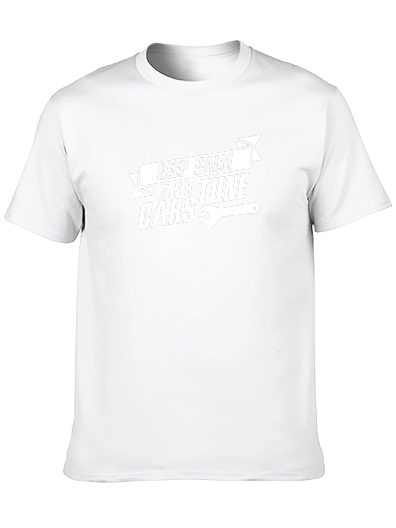 Keep Calm & Tune Cars Graphic T-Shirt