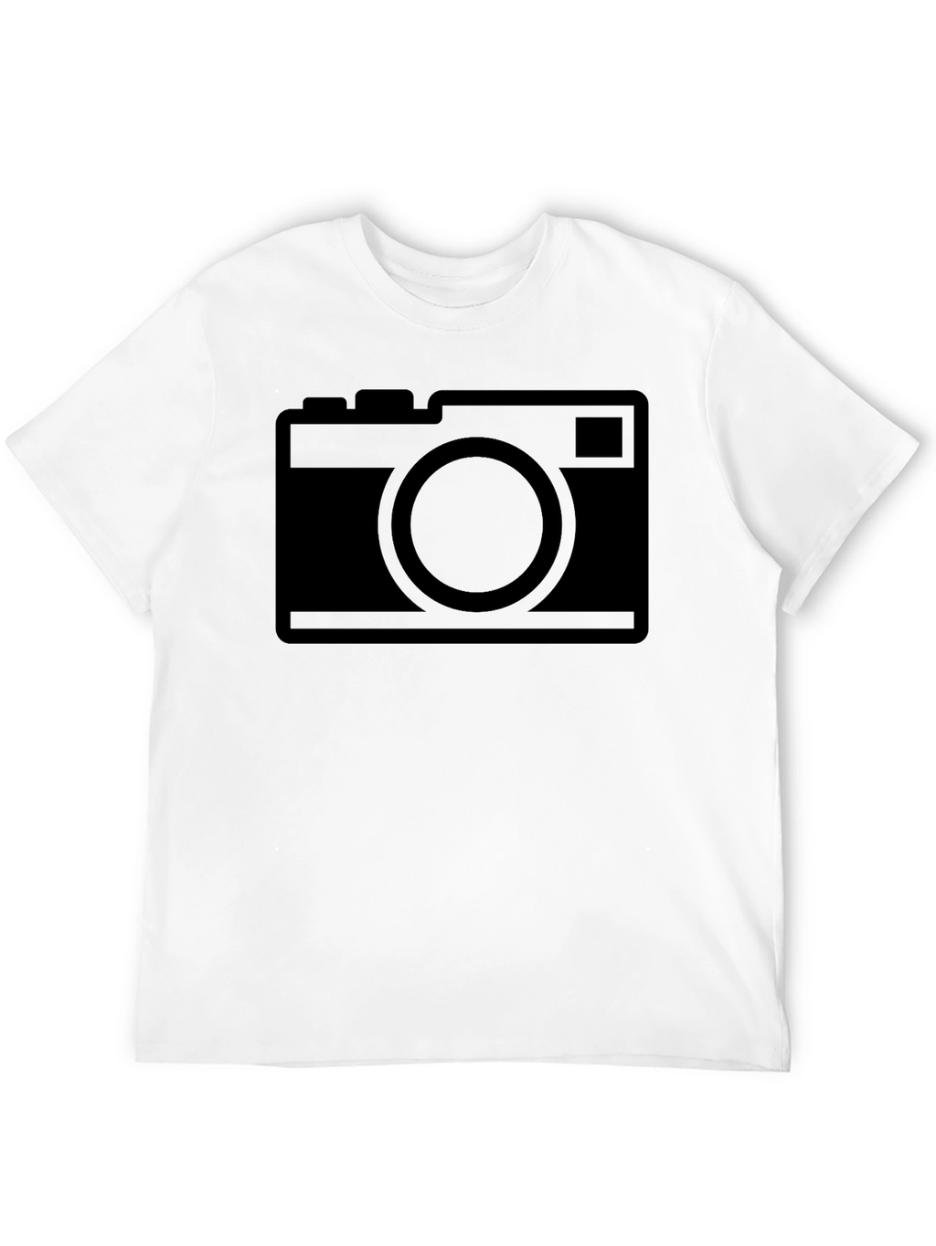 Camera Graphic Black T-Shirt