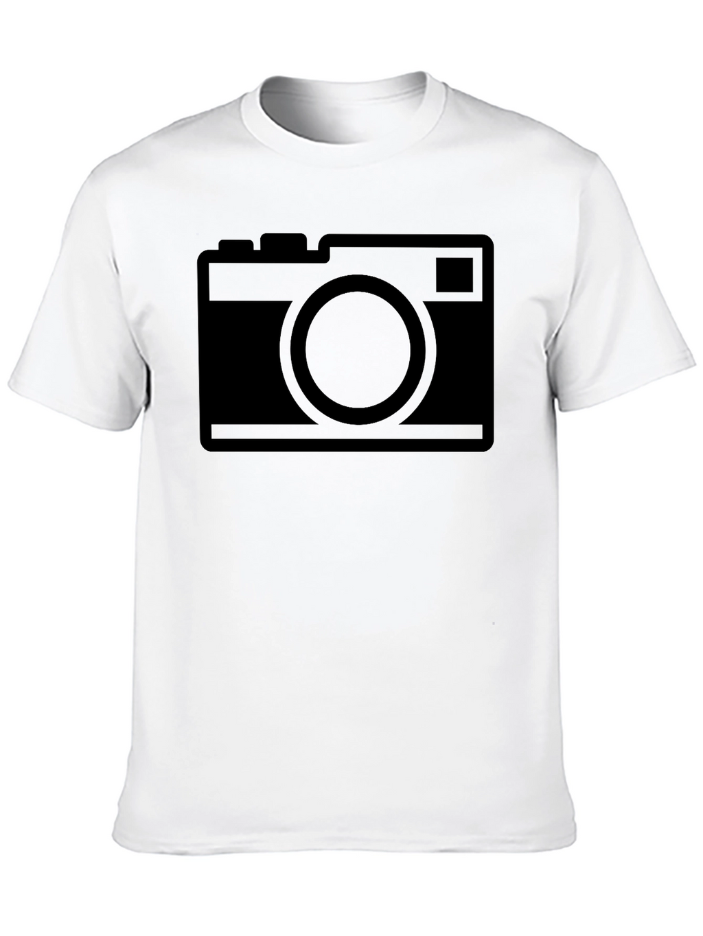 Camera Graphic Black T-Shirt