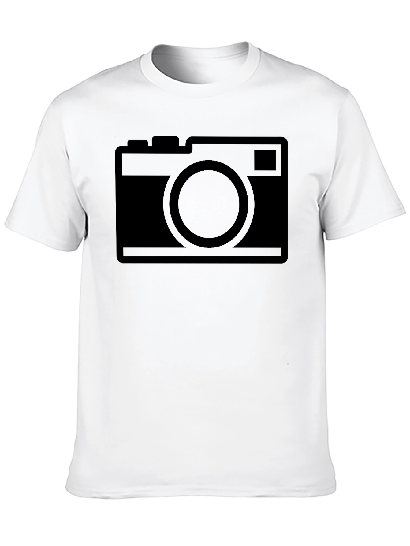 Camera Graphic Black T-Shirt