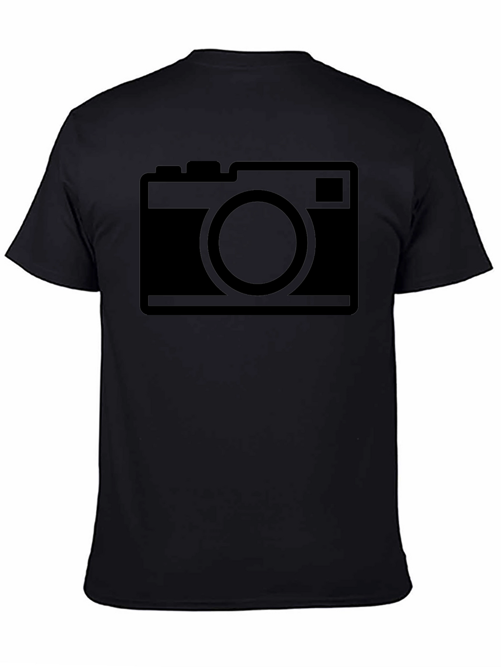 Camera Graphic Black T-Shirt
