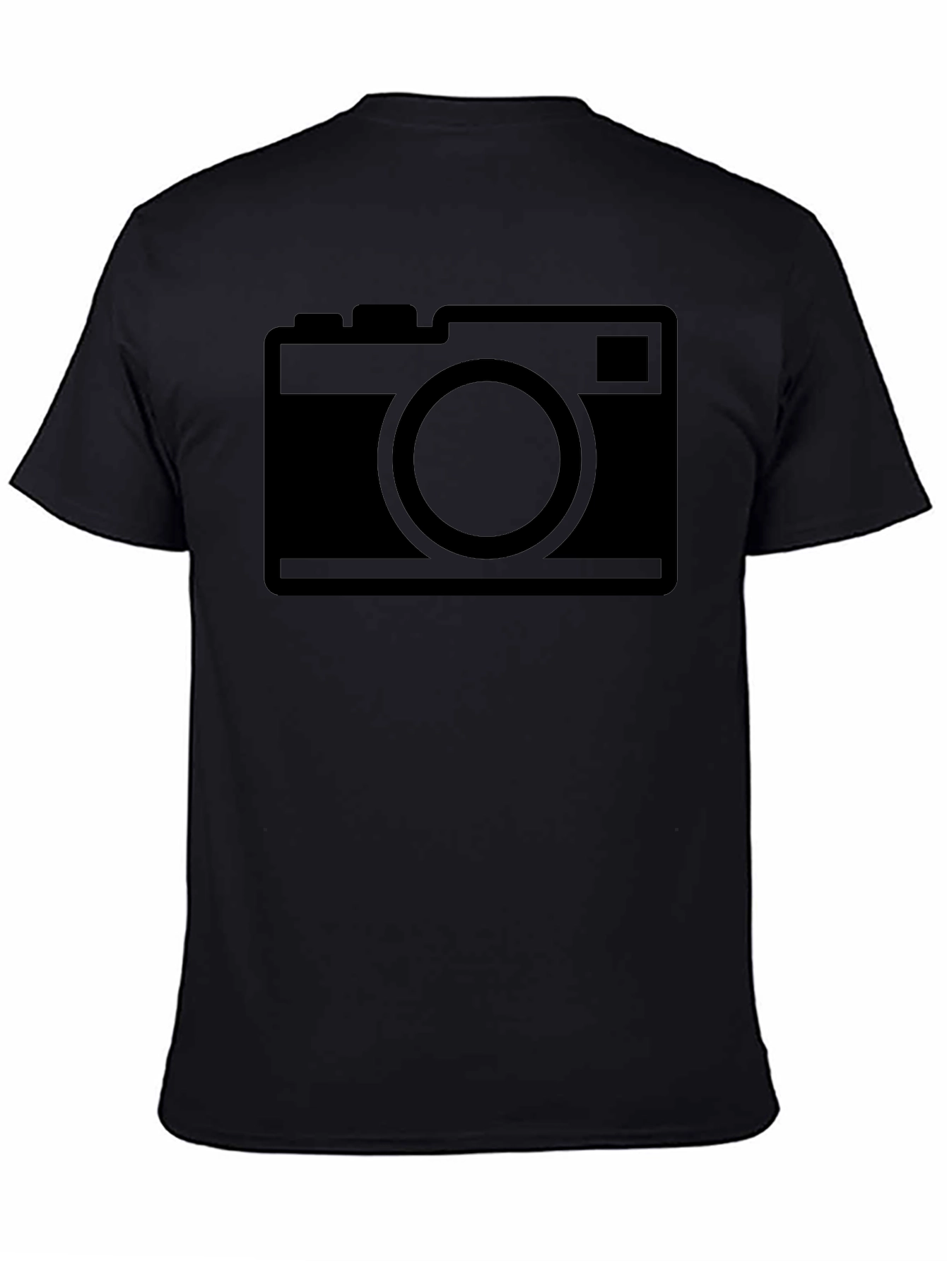 Camera Graphic Black T-Shirt