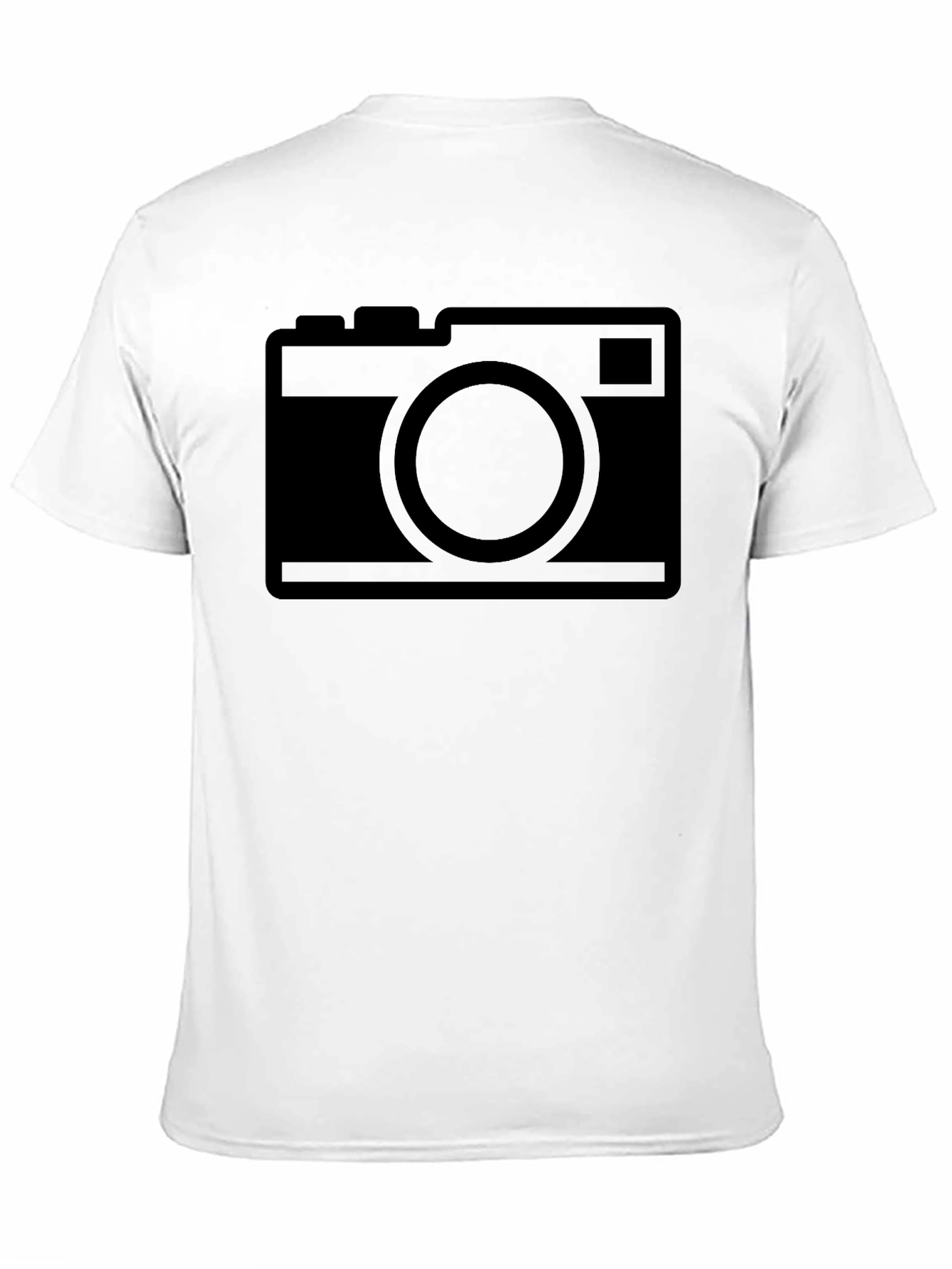 Camera Graphic Black T-Shirt