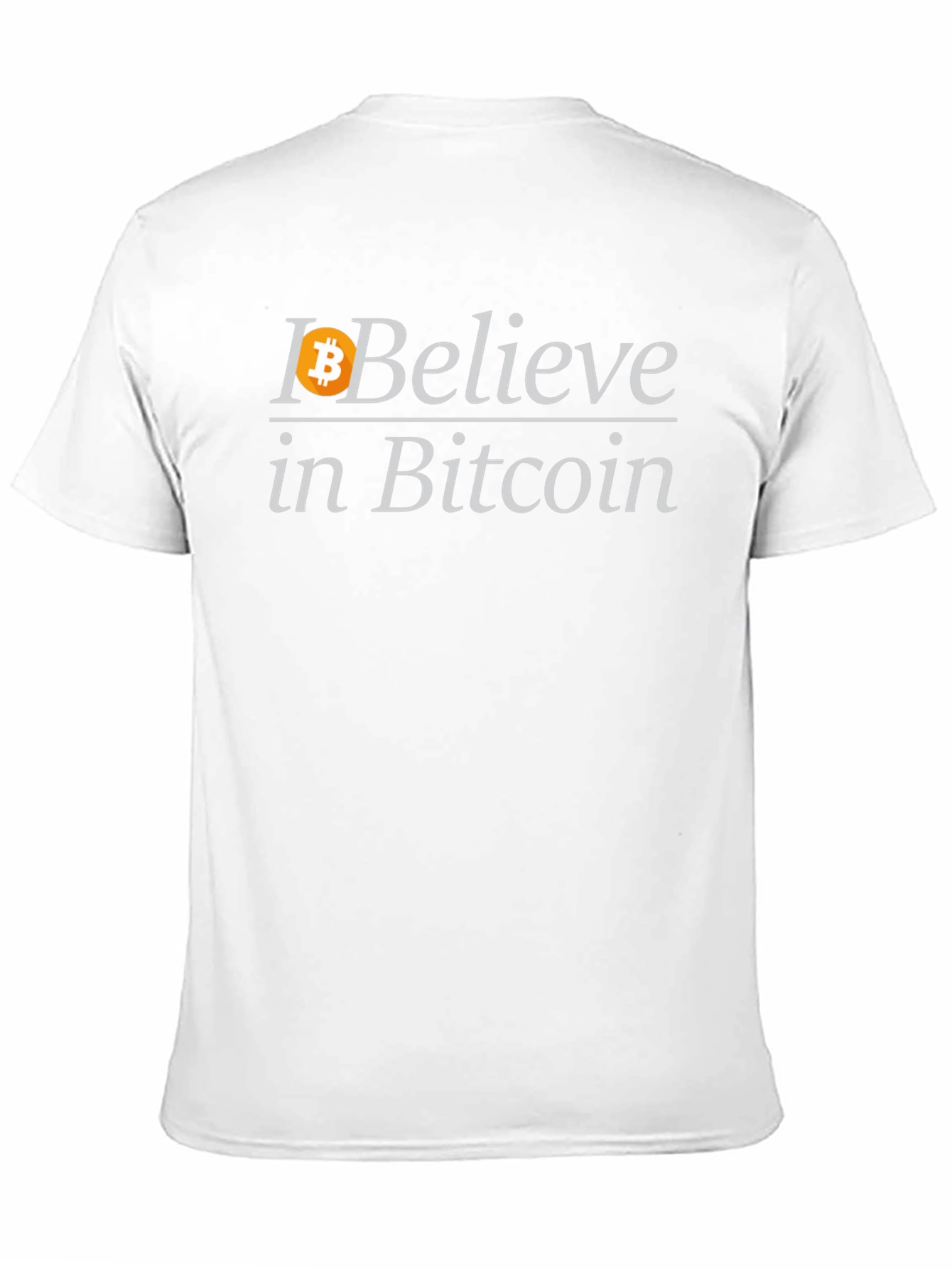 Bitcoin Believer Black T-Shirt - Crypto Enthusiast Fashion