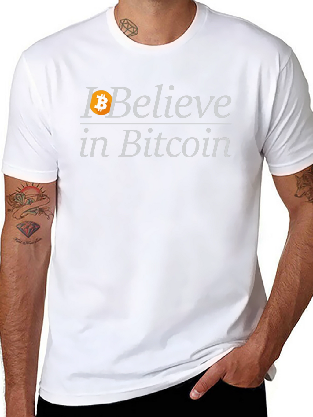 Bitcoin Believer Black T-Shirt - Crypto Enthusiast Fashion