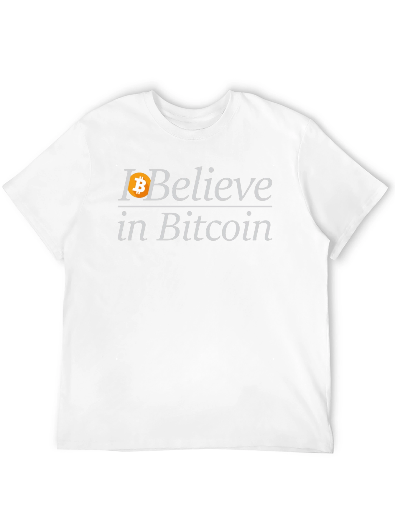Bitcoin Believer Black T-Shirt - Crypto Enthusiast Fashion