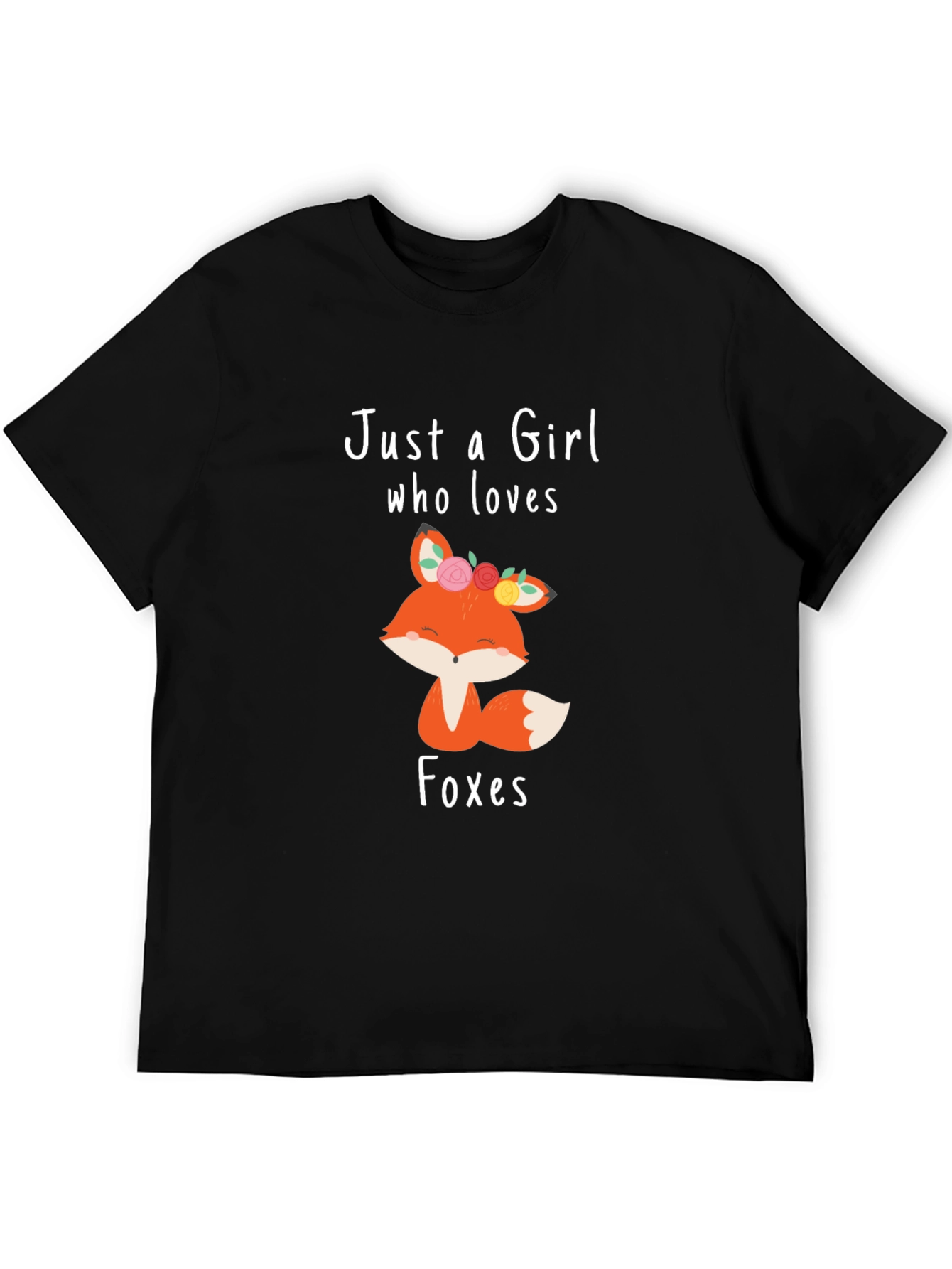 Just a Girl Who Loves Foxes T-Shirt