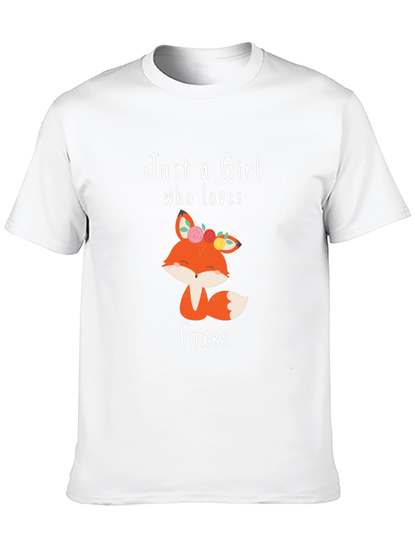 Just a Girl Who Loves Foxes T-Shirt