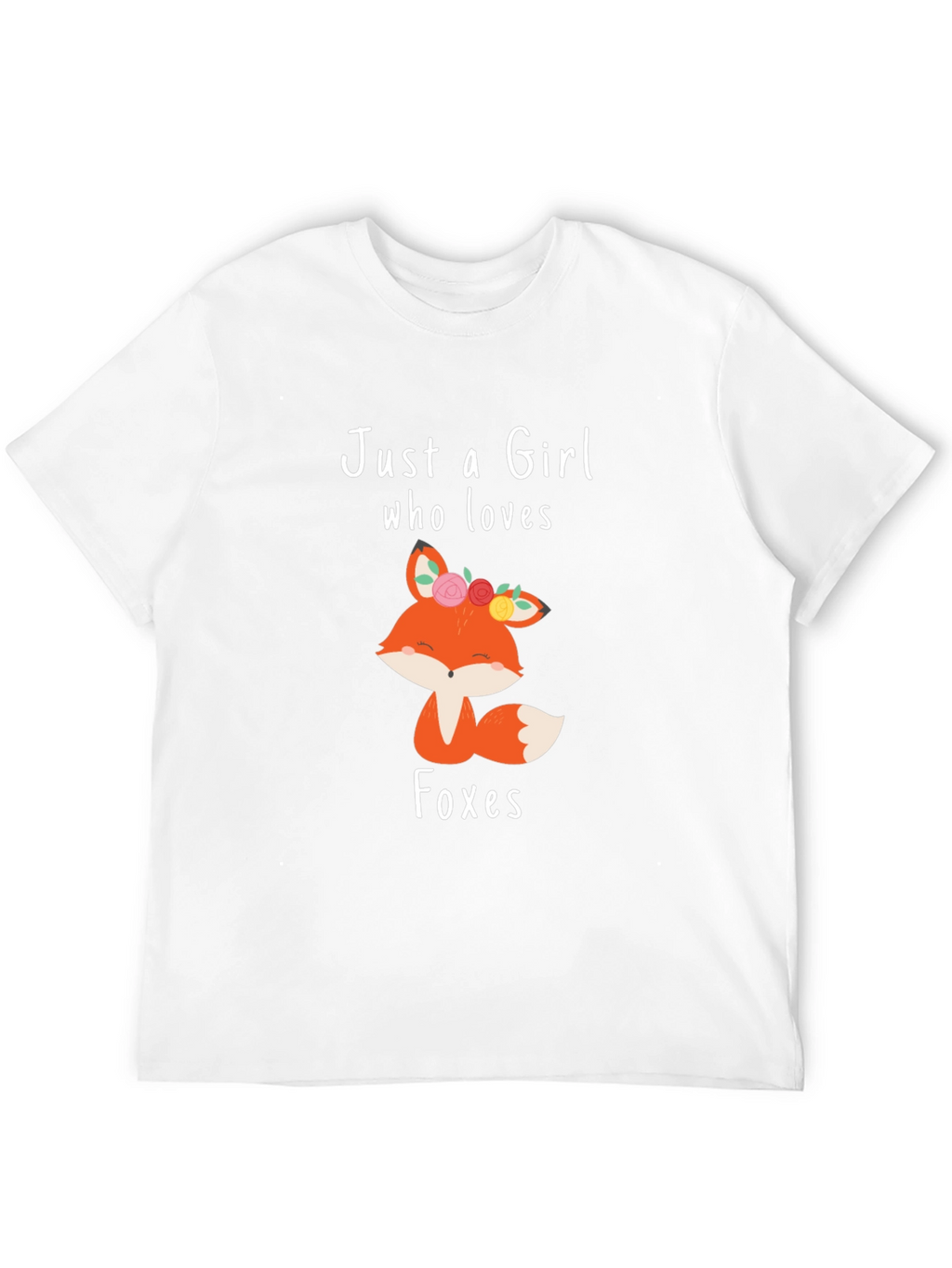 Just a Girl Who Loves Foxes T-Shirt