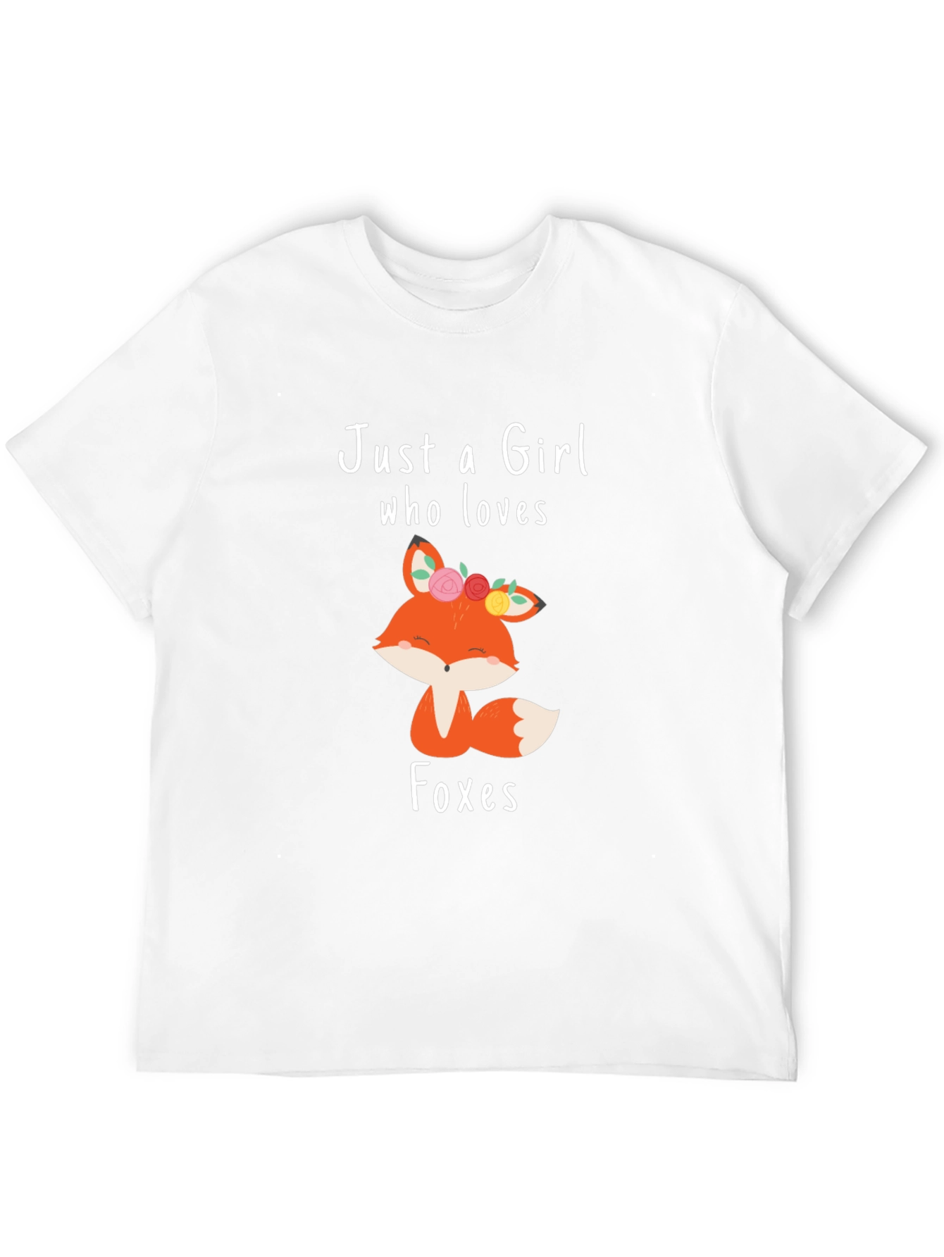 Just a Girl Who Loves Foxes T-Shirt