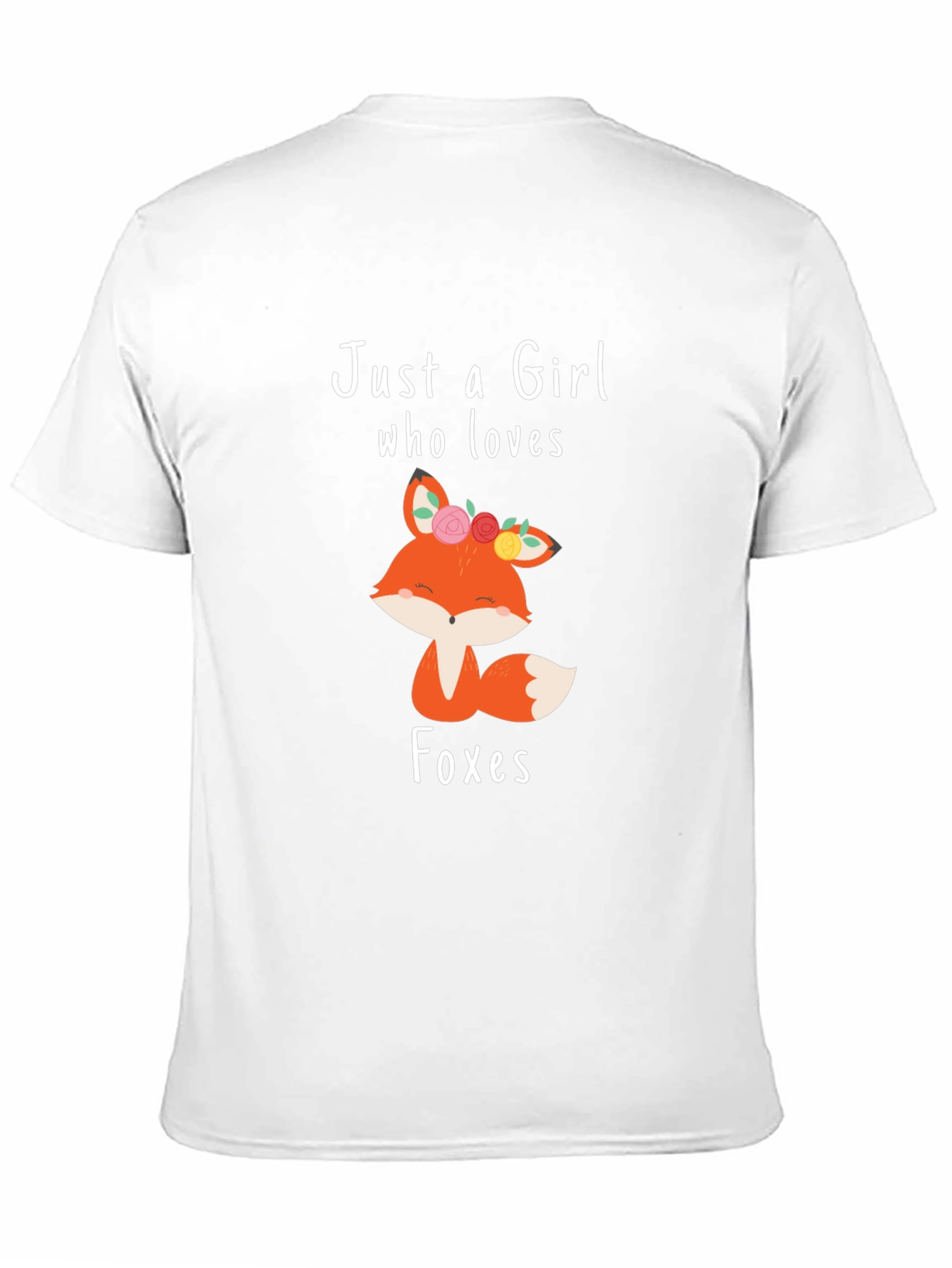 Just a Girl Who Loves Foxes T-Shirt