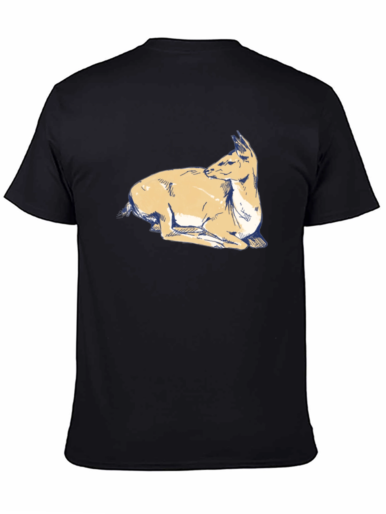 Deer Graphic Tee - Stylish Casual Wear