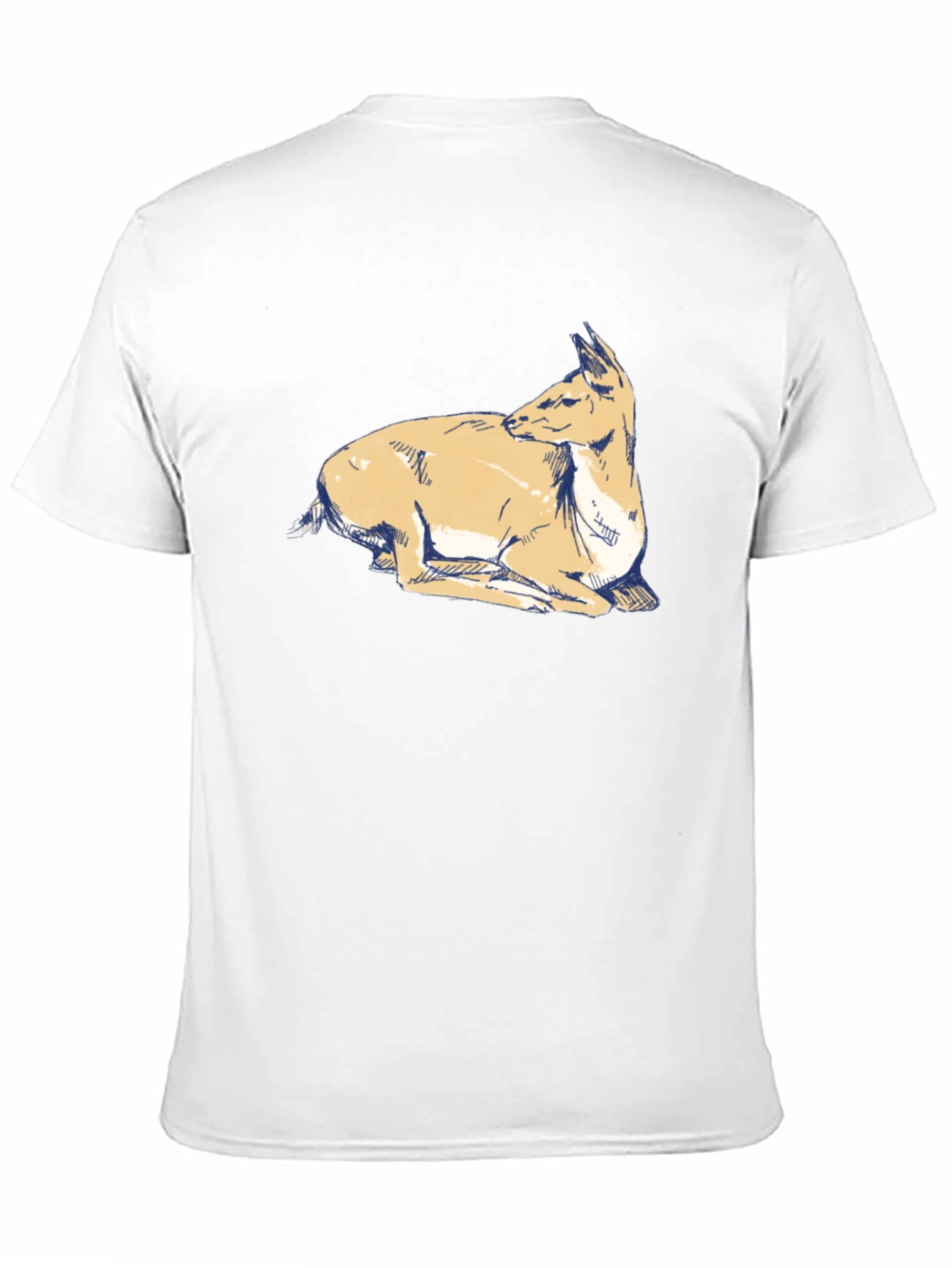 Deer Graphic Tee - Stylish Casual Wear