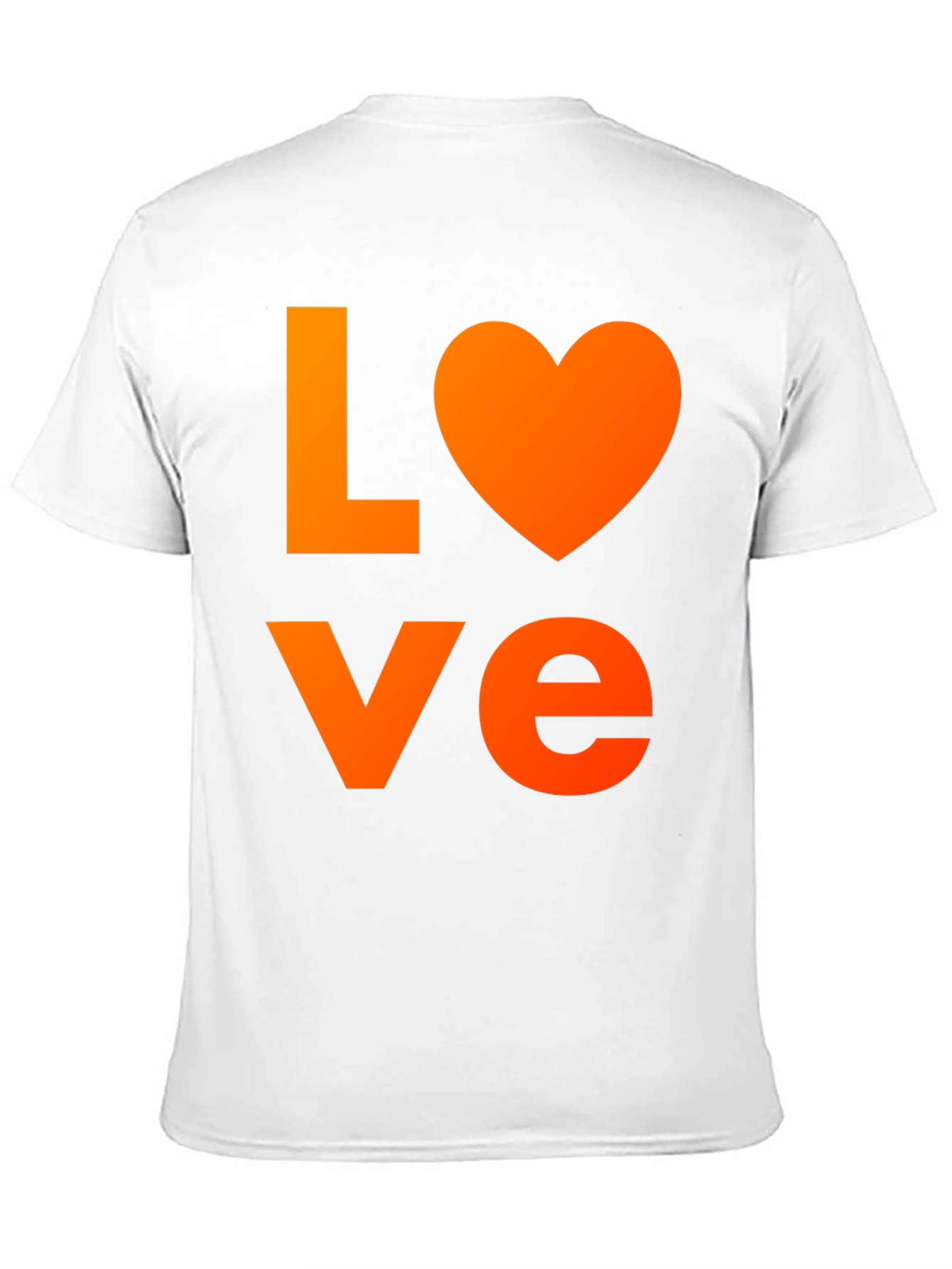 LOVE Graphic T-Shirt - Black Cotton Blend Casual Wear