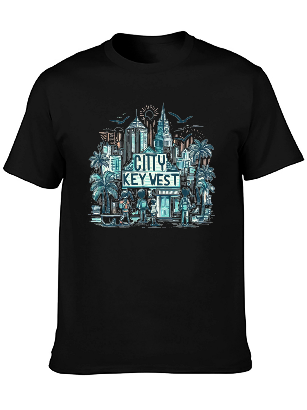 City Key West Graphic T-Shirt