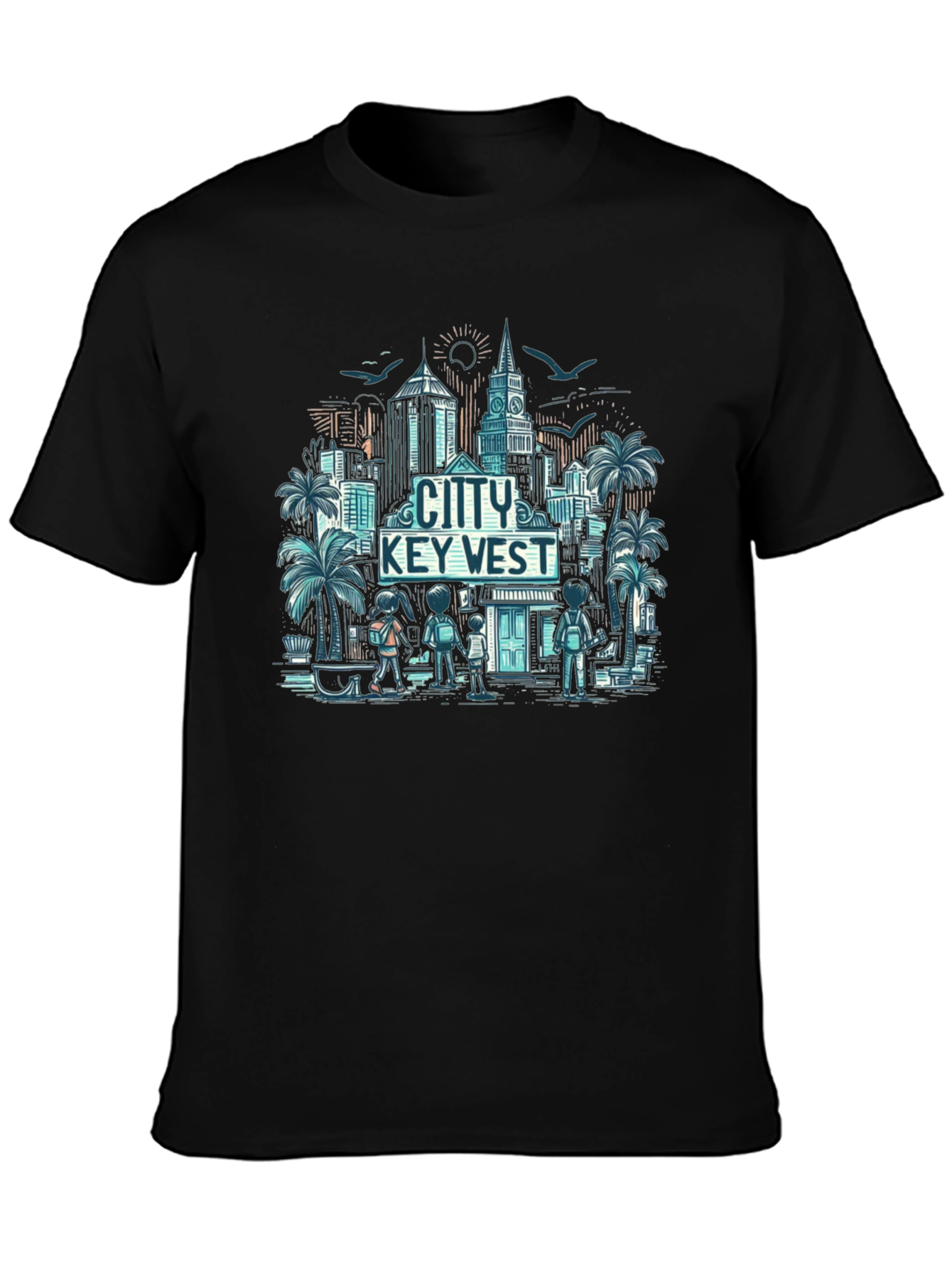 City Key West Graphic T-Shirt