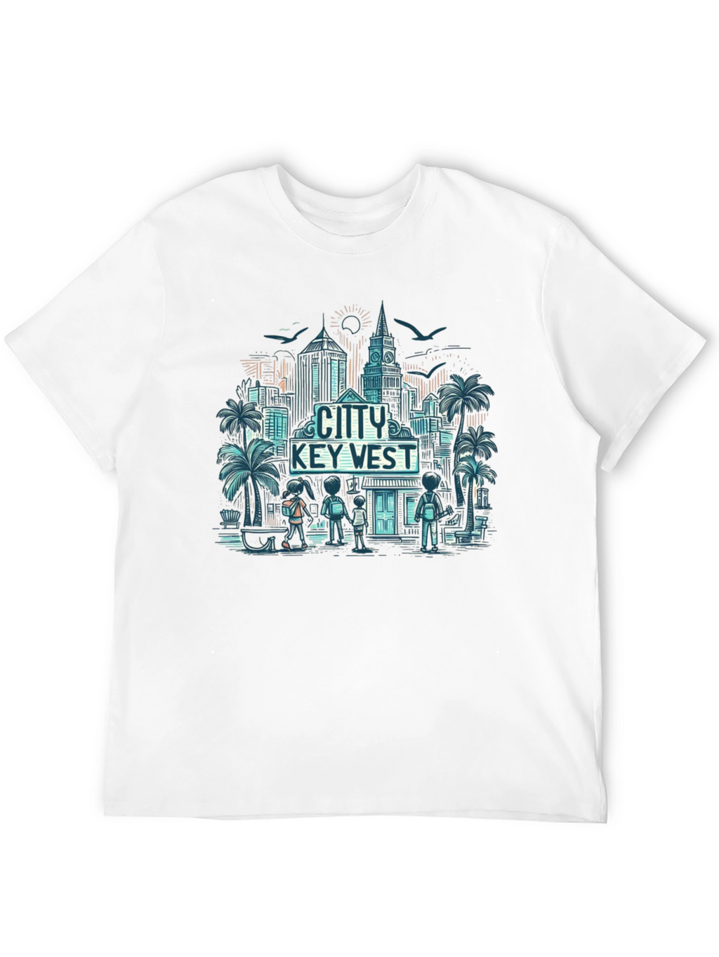 City Key West Graphic T-Shirt