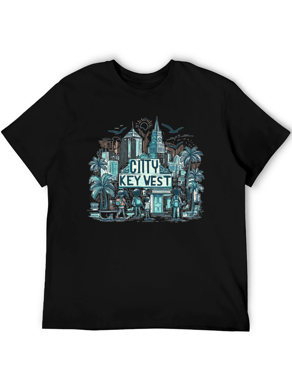 City Key West Graphic T-Shirt