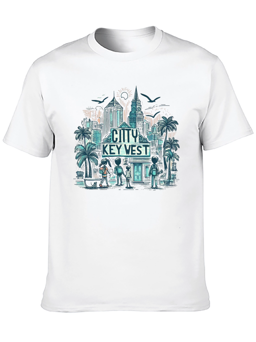 City Key West Graphic T-Shirt