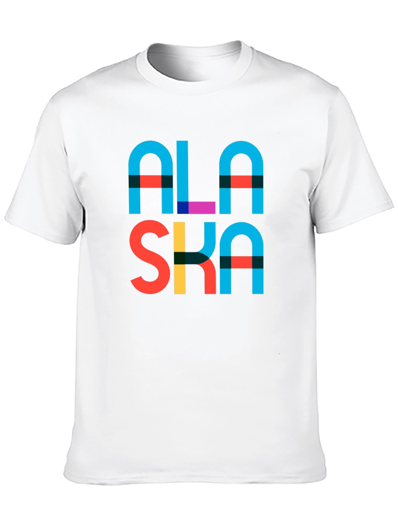 Alaska Graphic Print T-Shirt - Black