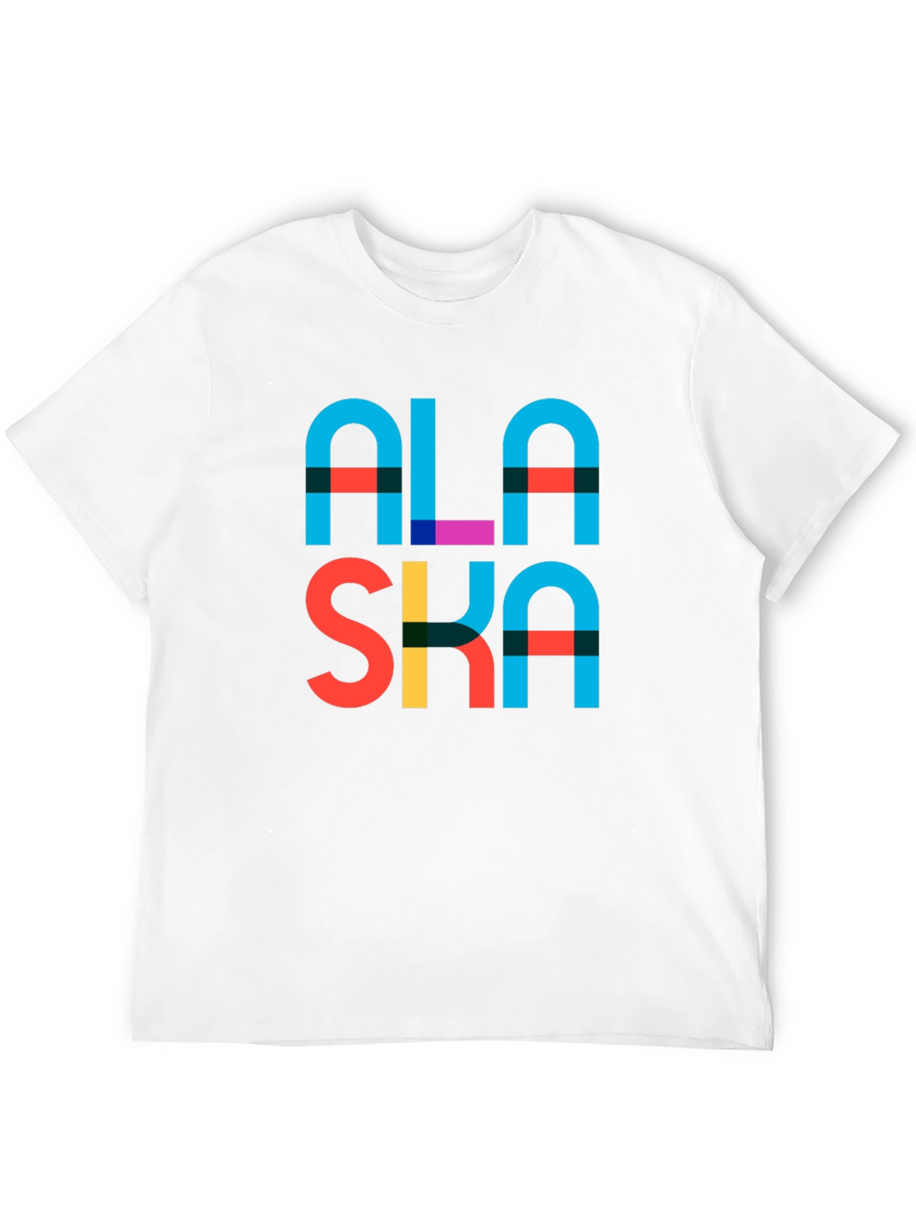 Alaska Graphic Print T-Shirt - Black