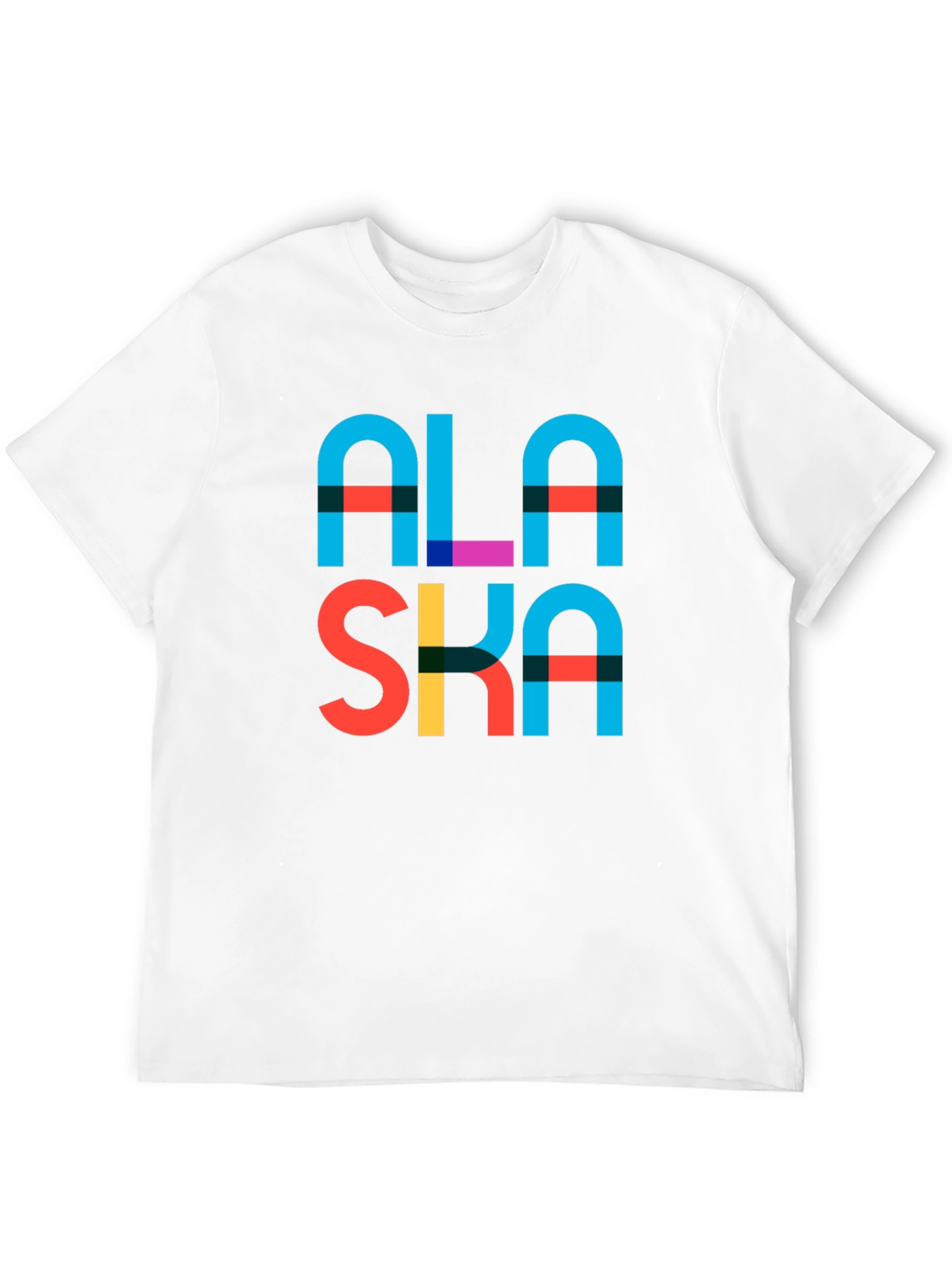 Alaska Graphic Print T-Shirt - Black