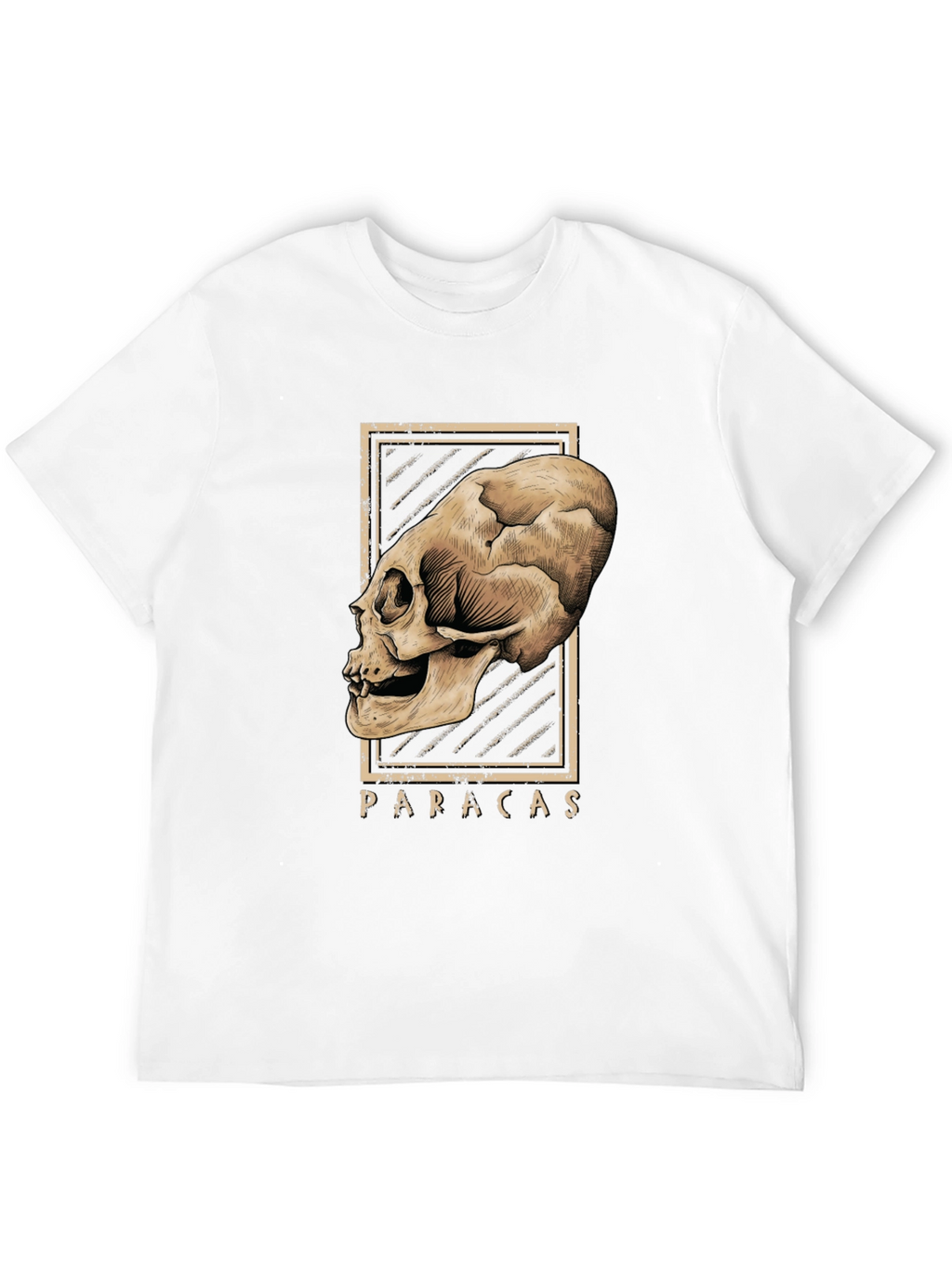 Paracas Skull Graphic T-Shirt