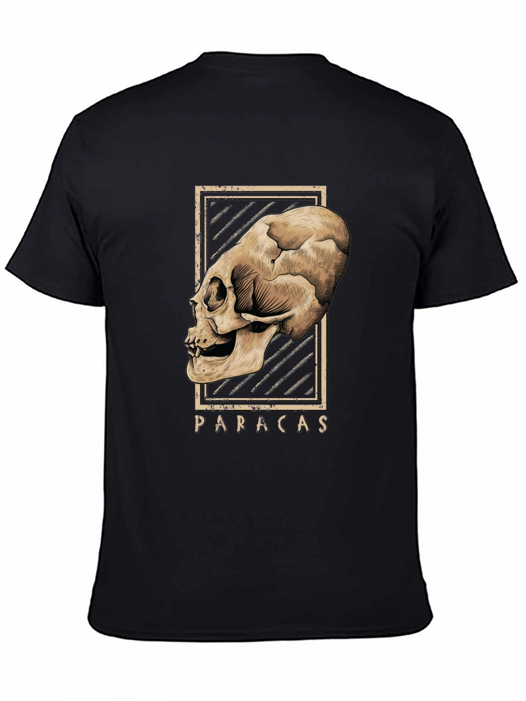 Paracas Skull Graphic T-Shirt