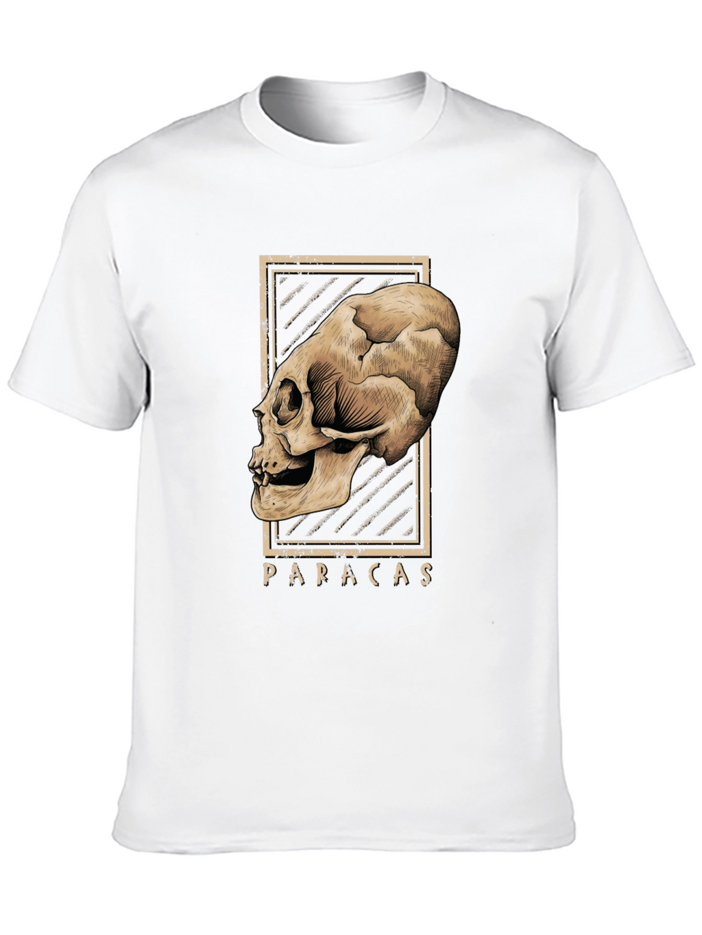 Paracas Skull Graphic T-Shirt
