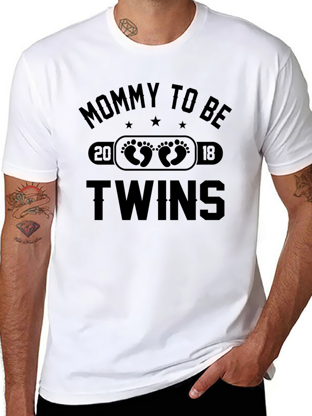 Mommy To Be Twins T-Shirt