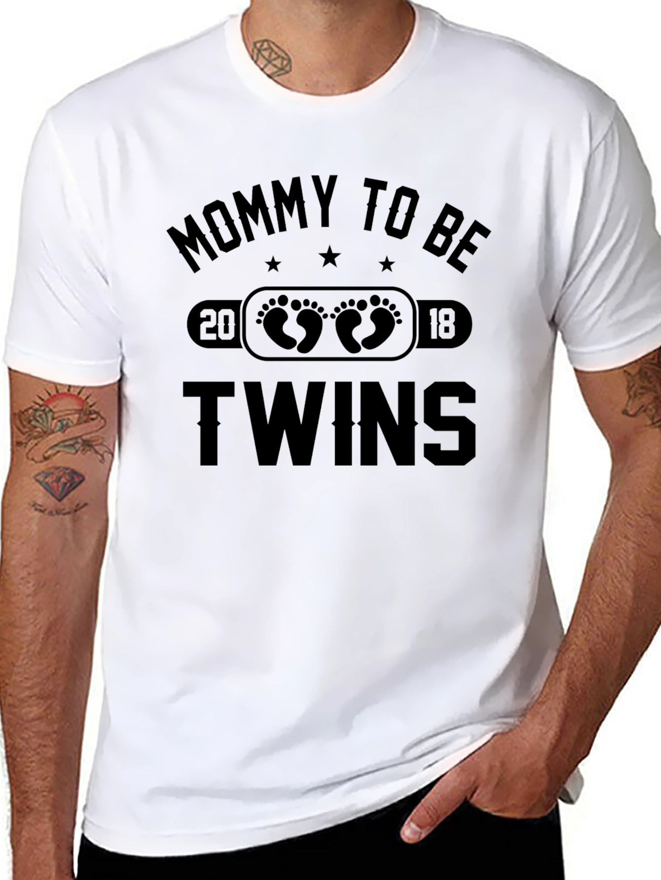 Mommy To Be Twins T-Shirt