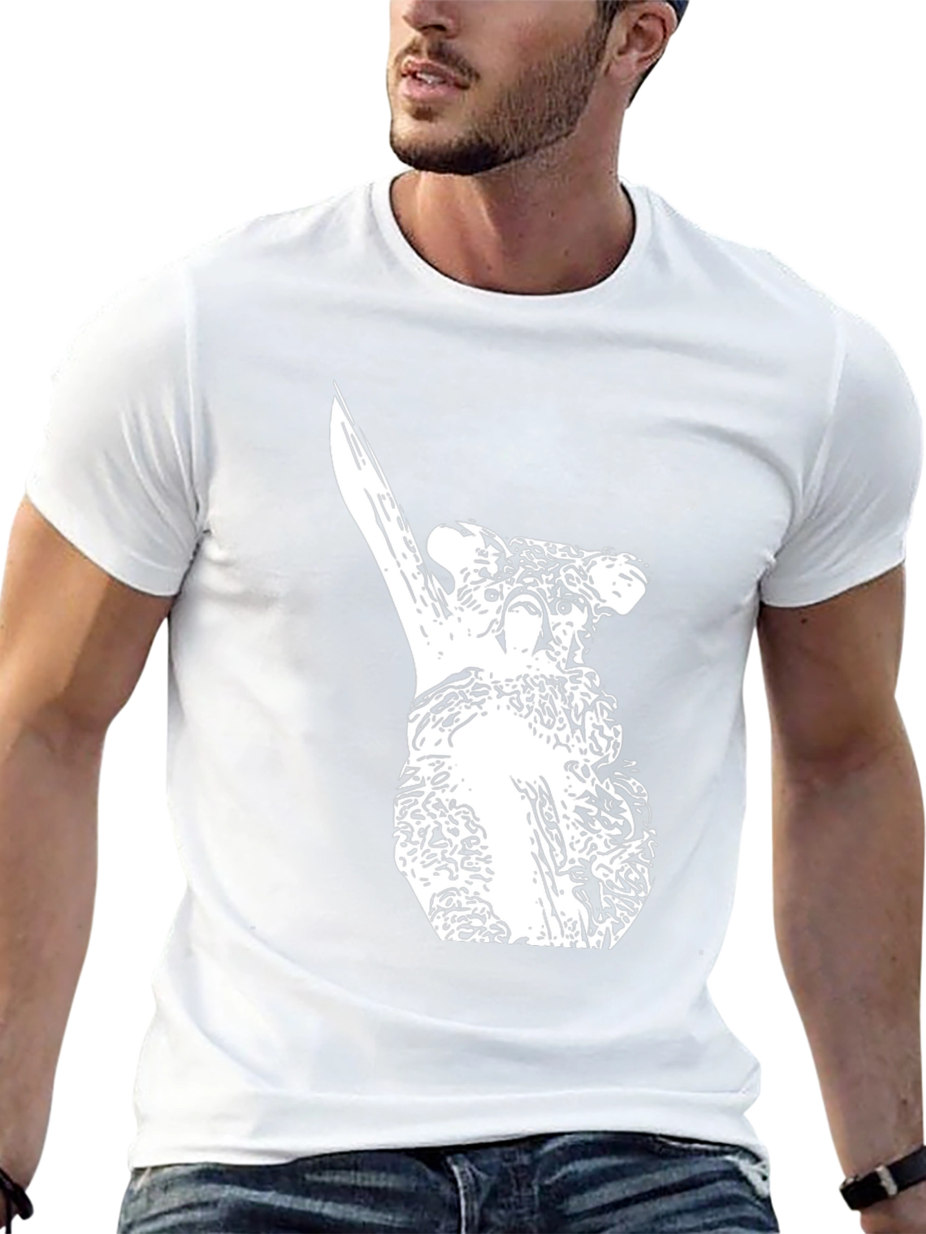 Koala T-Shirt - Black Cotton Tee