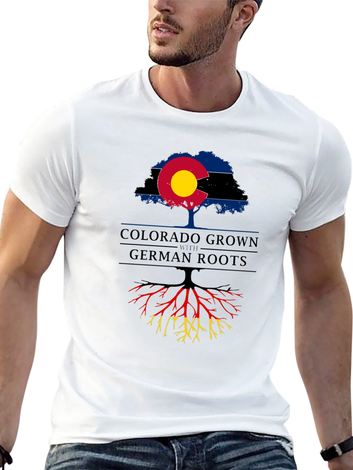 Colorado Grown With German Roots T-Shirt
