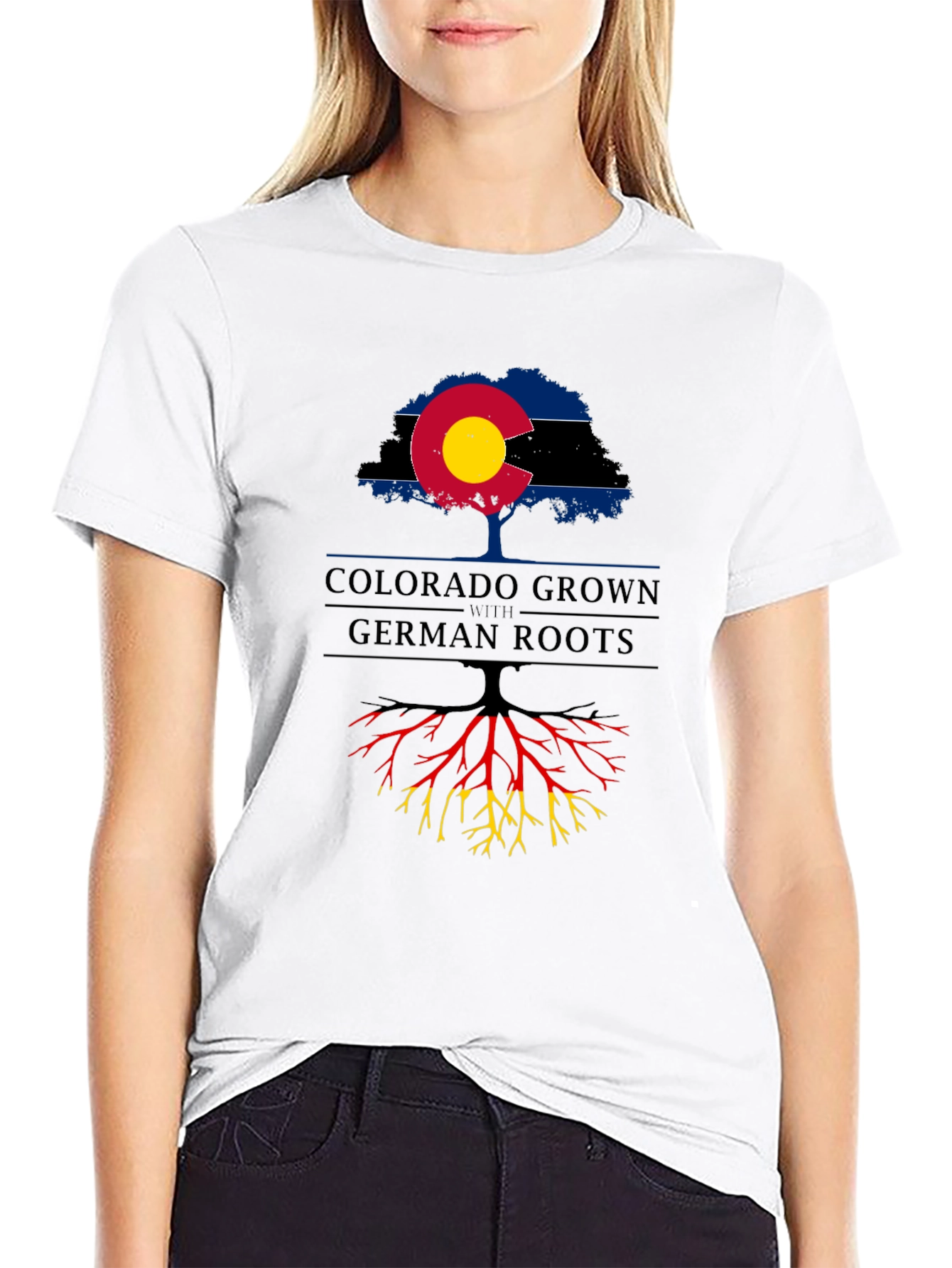 Colorado Grown With German Roots T-Shirt