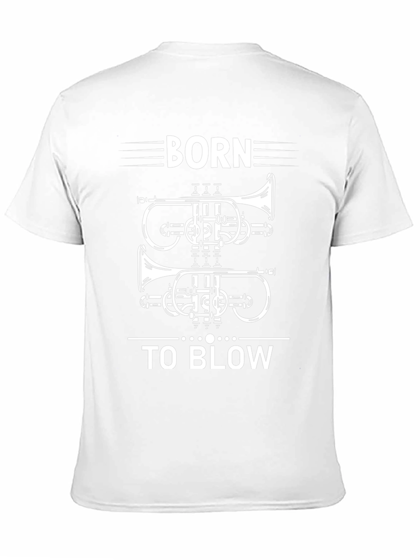 Born To Blow Trumpet Graphic T-Shirt