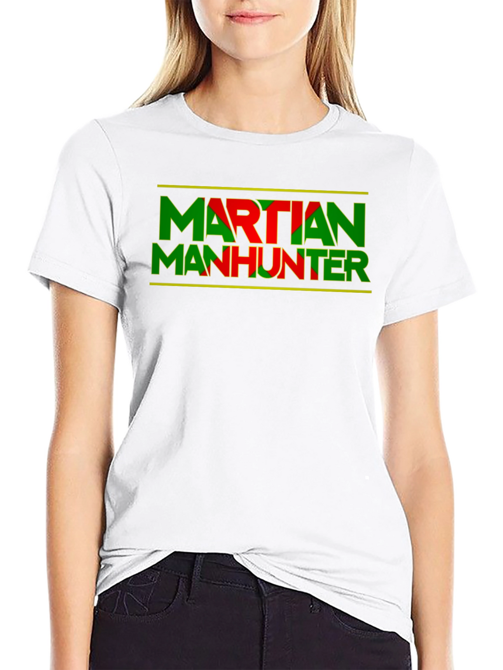 Martian Manhunter T-Shirt - Retro Comic Style