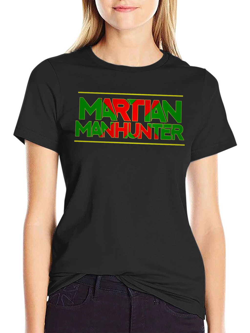 Martian Manhunter T-Shirt - Retro Comic Style