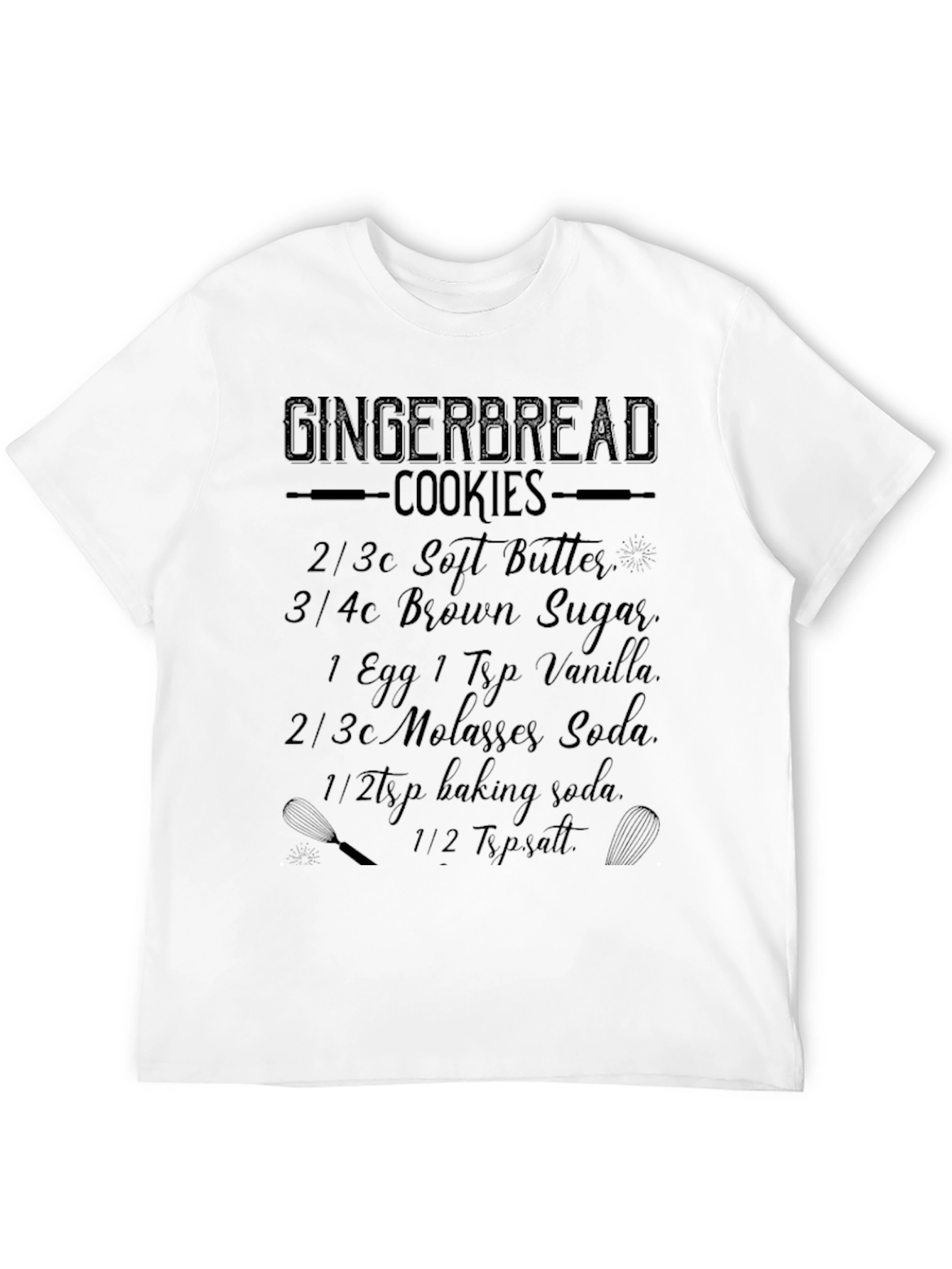 Gingerbread Cookies Recipe T-Shirt