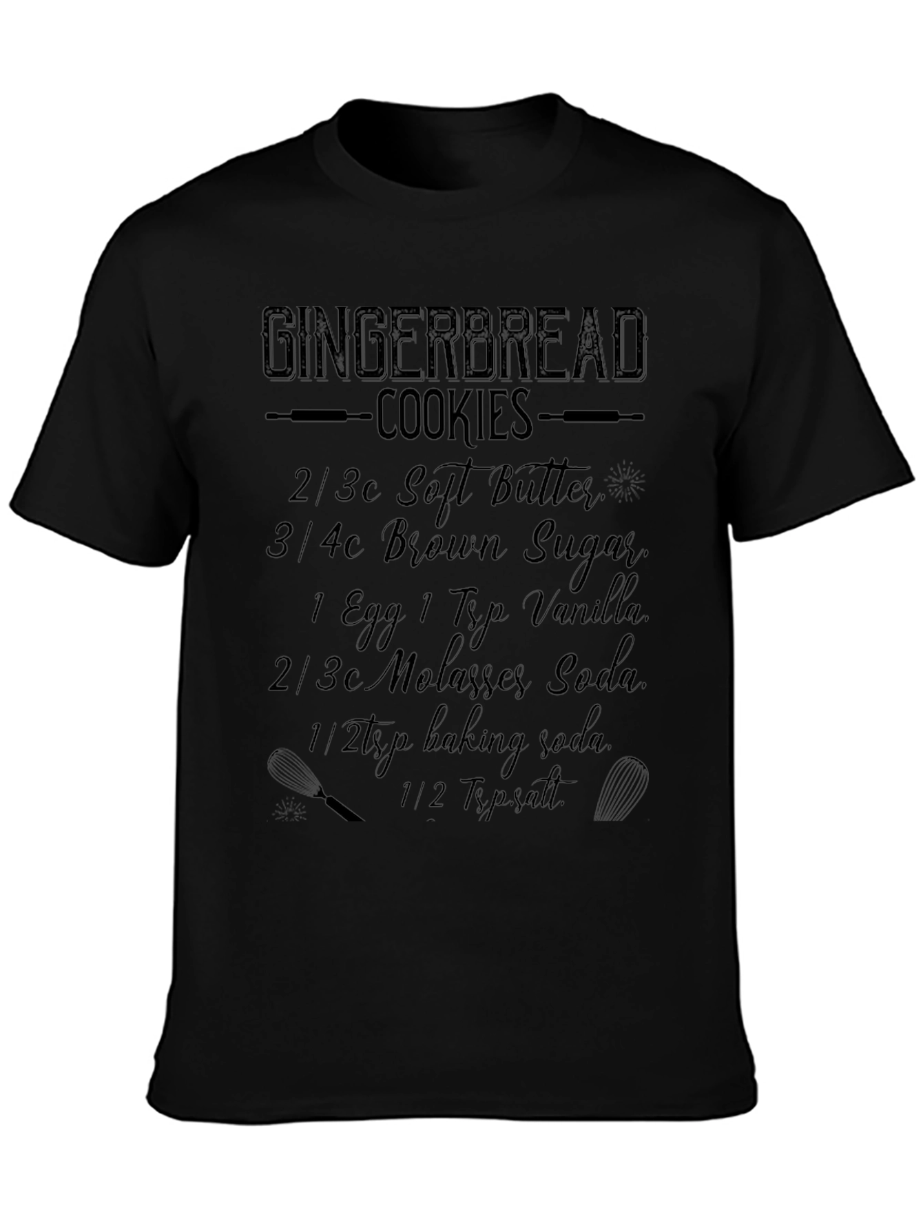 Gingerbread Cookies Recipe T-Shirt