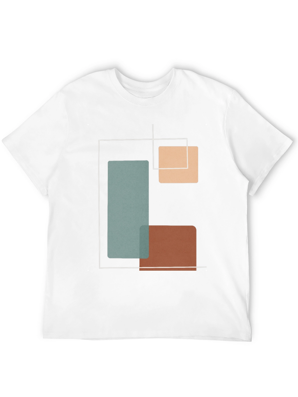 Geometric Black T-Shirt