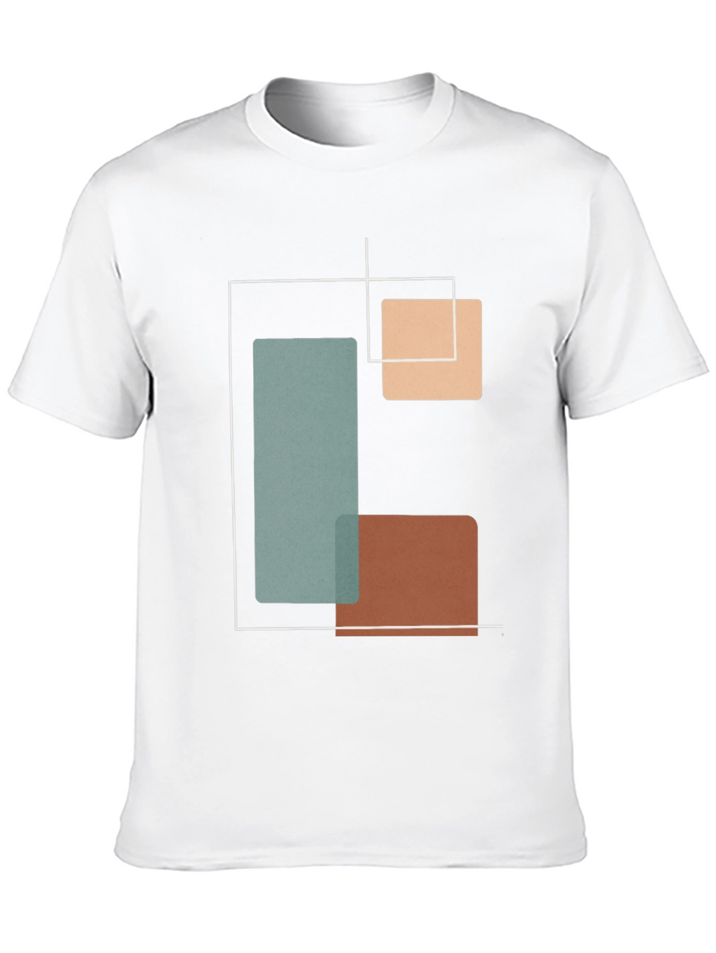Geometric Black T-Shirt