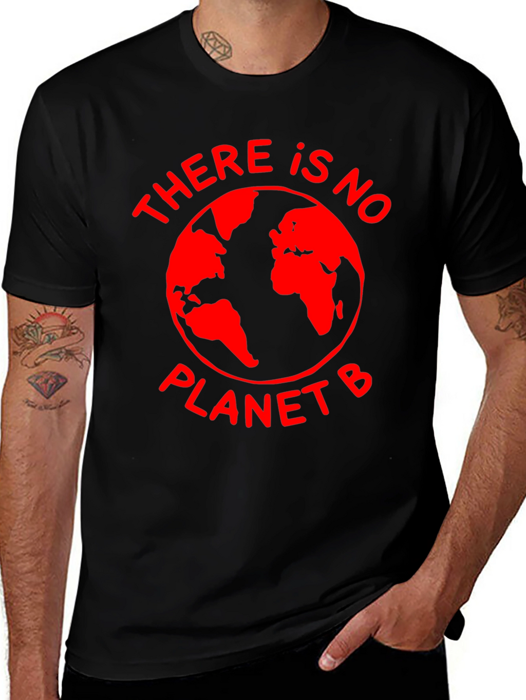 There Is No Planet B Earth Graphic Tee
