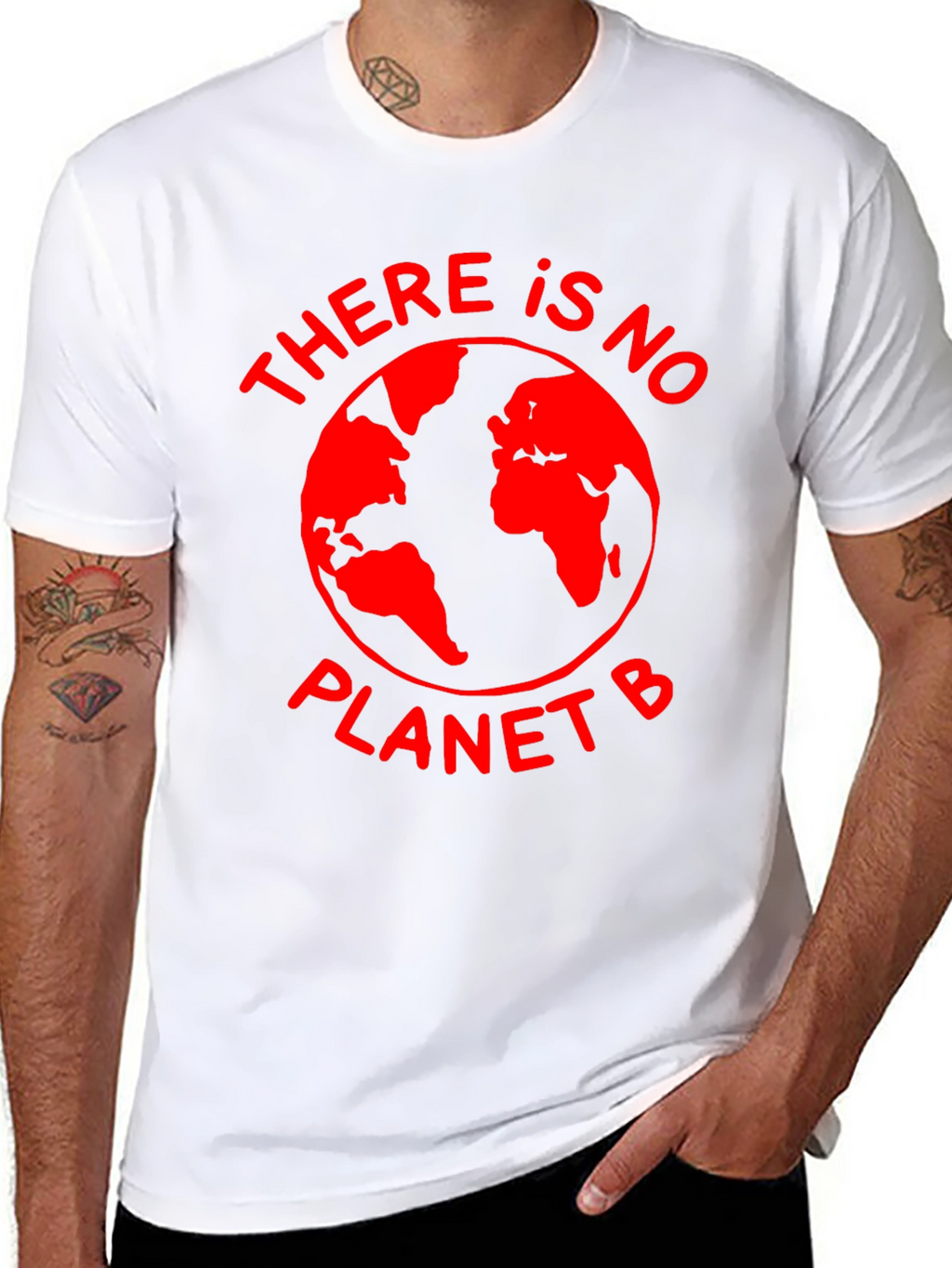 There Is No Planet B Earth Graphic Tee