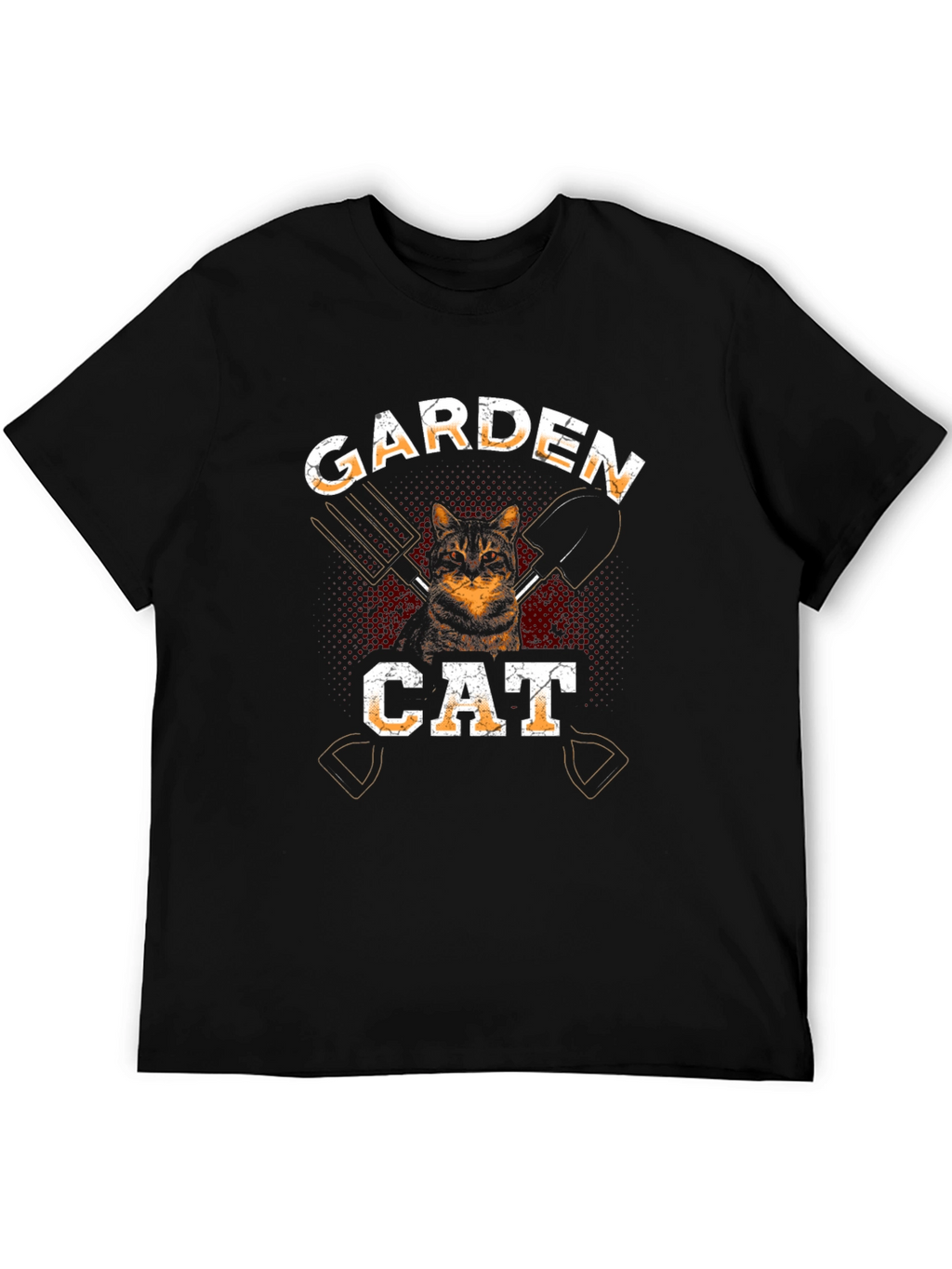 Garden Cat Graphic T-Shirt
