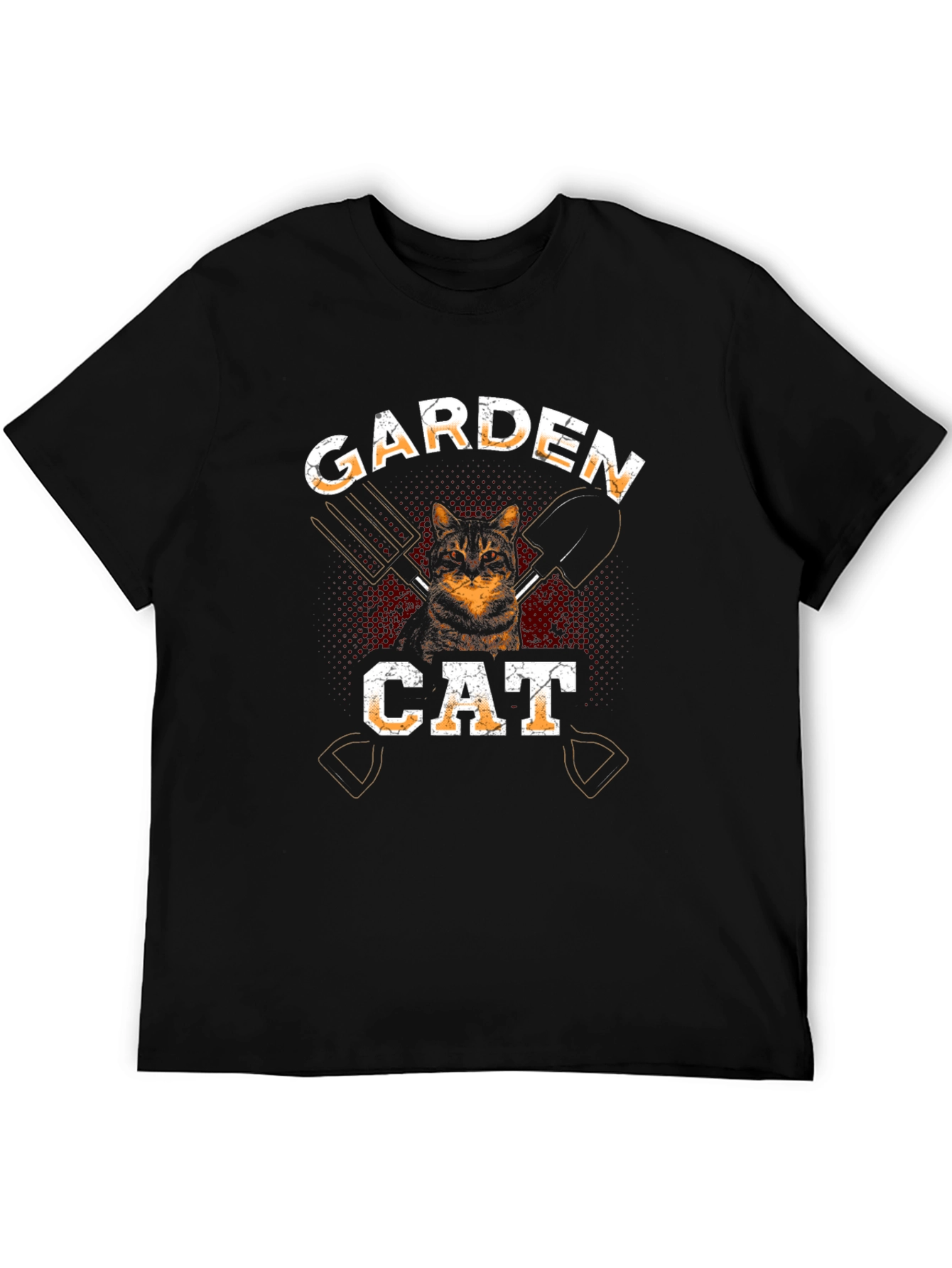 Garden Cat Graphic T-Shirt