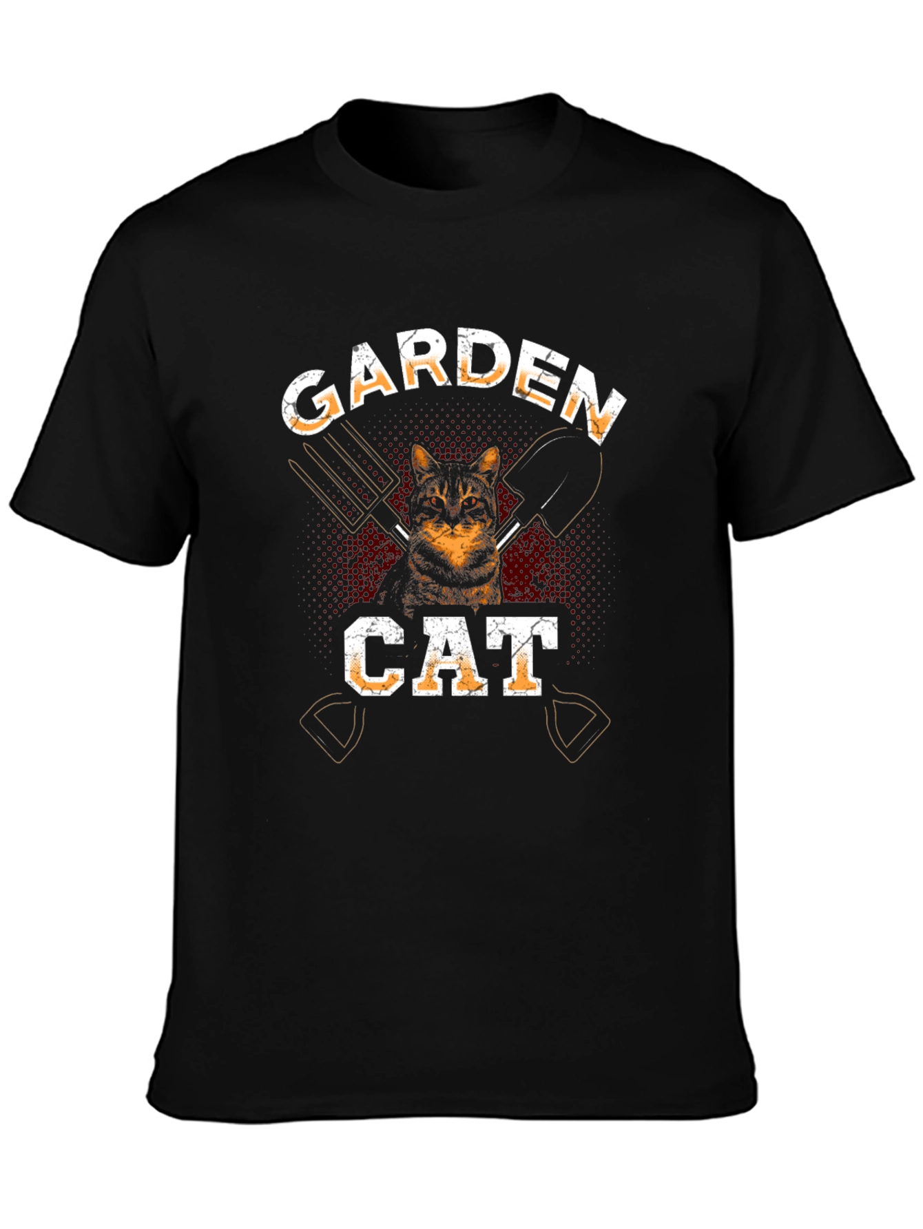 Garden Cat Graphic T-Shirt