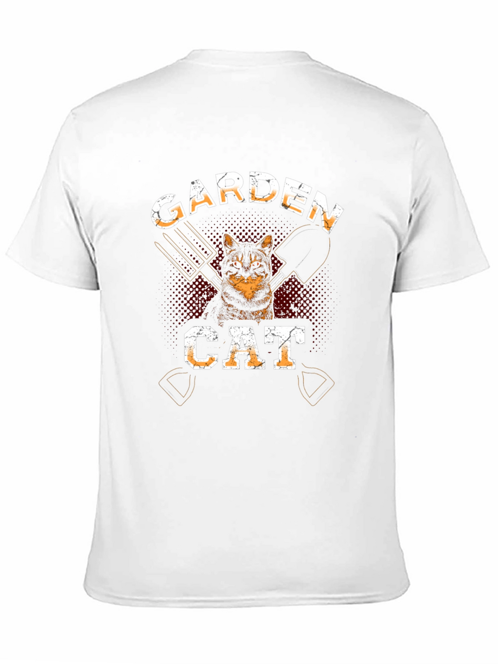 Garden Cat Graphic T-Shirt