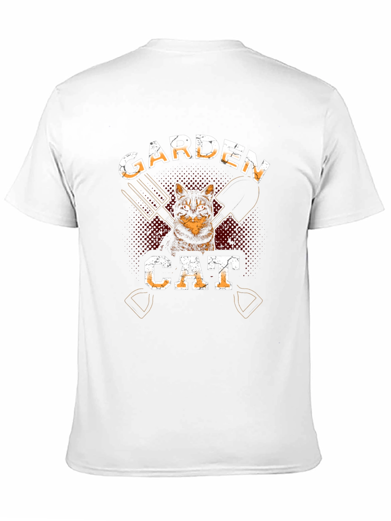 Garden Cat Graphic T-Shirt