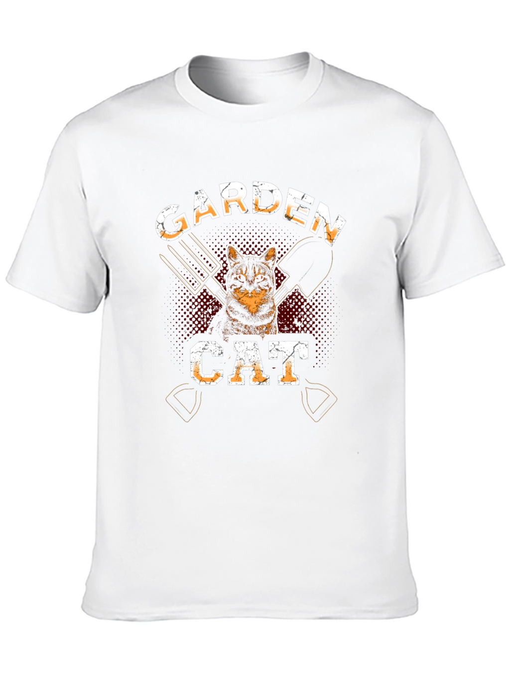 Garden Cat Graphic T-Shirt