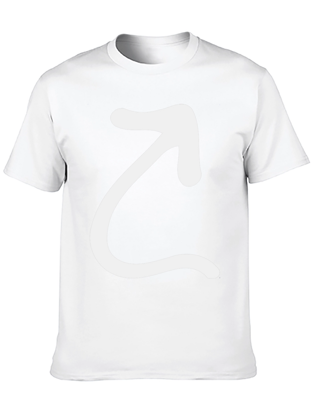 Arrow Graphic Black T-Shirt - Modern Casual Tee